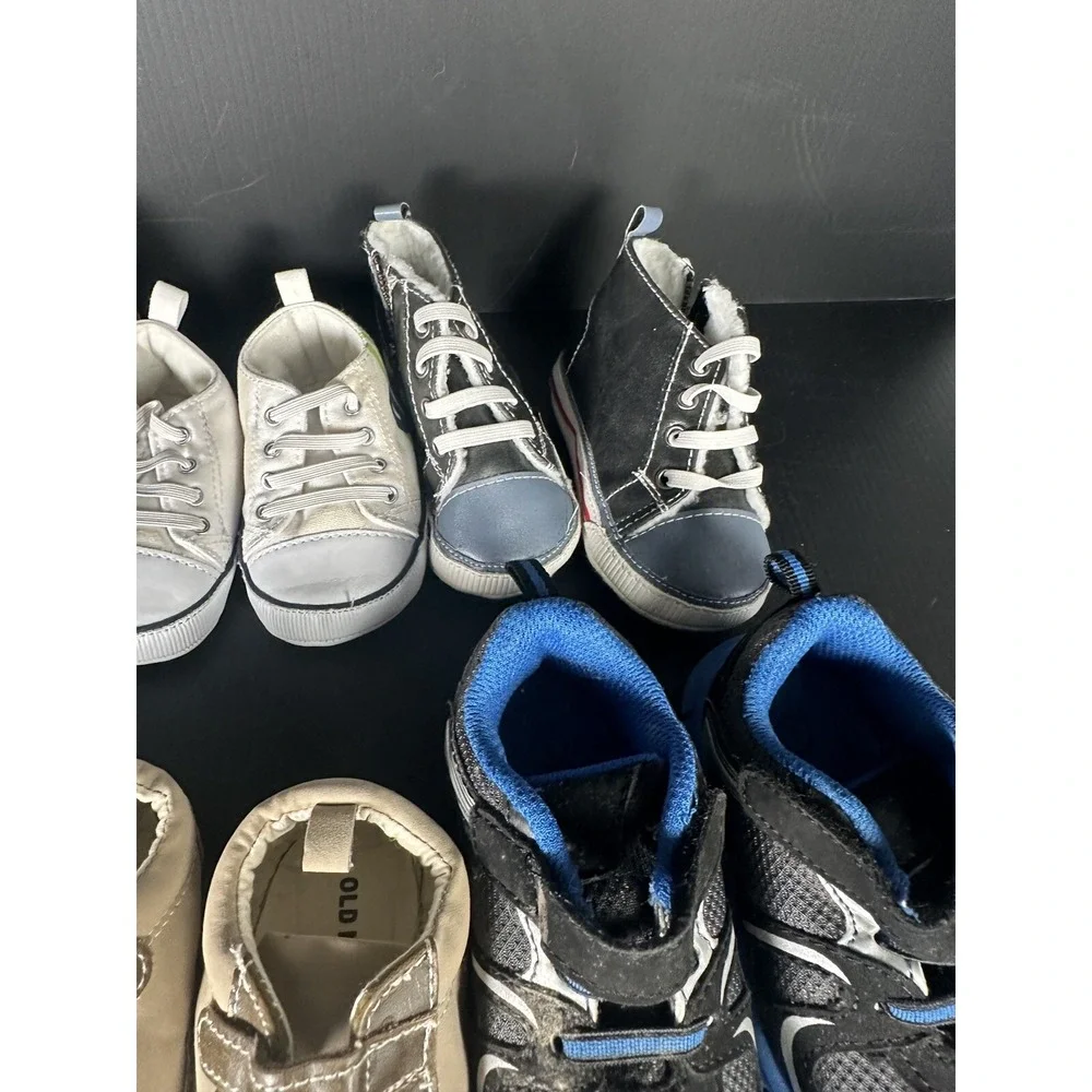 Infant Boys Shoes Lot of 8 Nike Shox Variety Baby